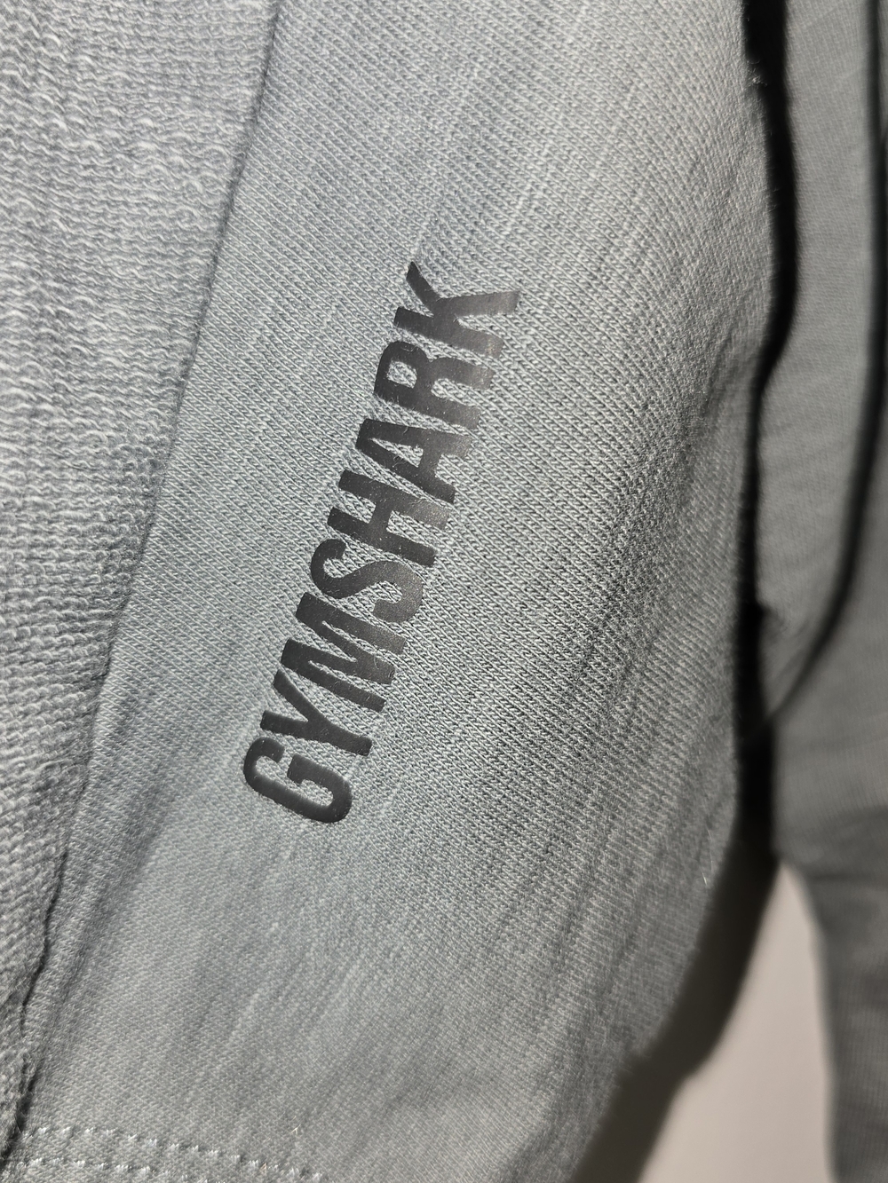 Gymshark Gray Cropped Long-Sleeve Crew Top - Picture 2 of 5